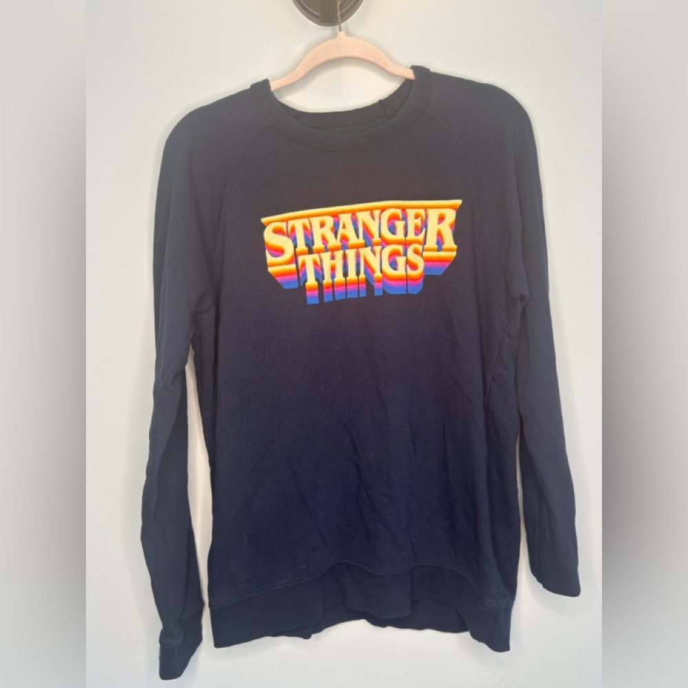 Stranger Things Long Sleeve Crewneck Sweatshirt